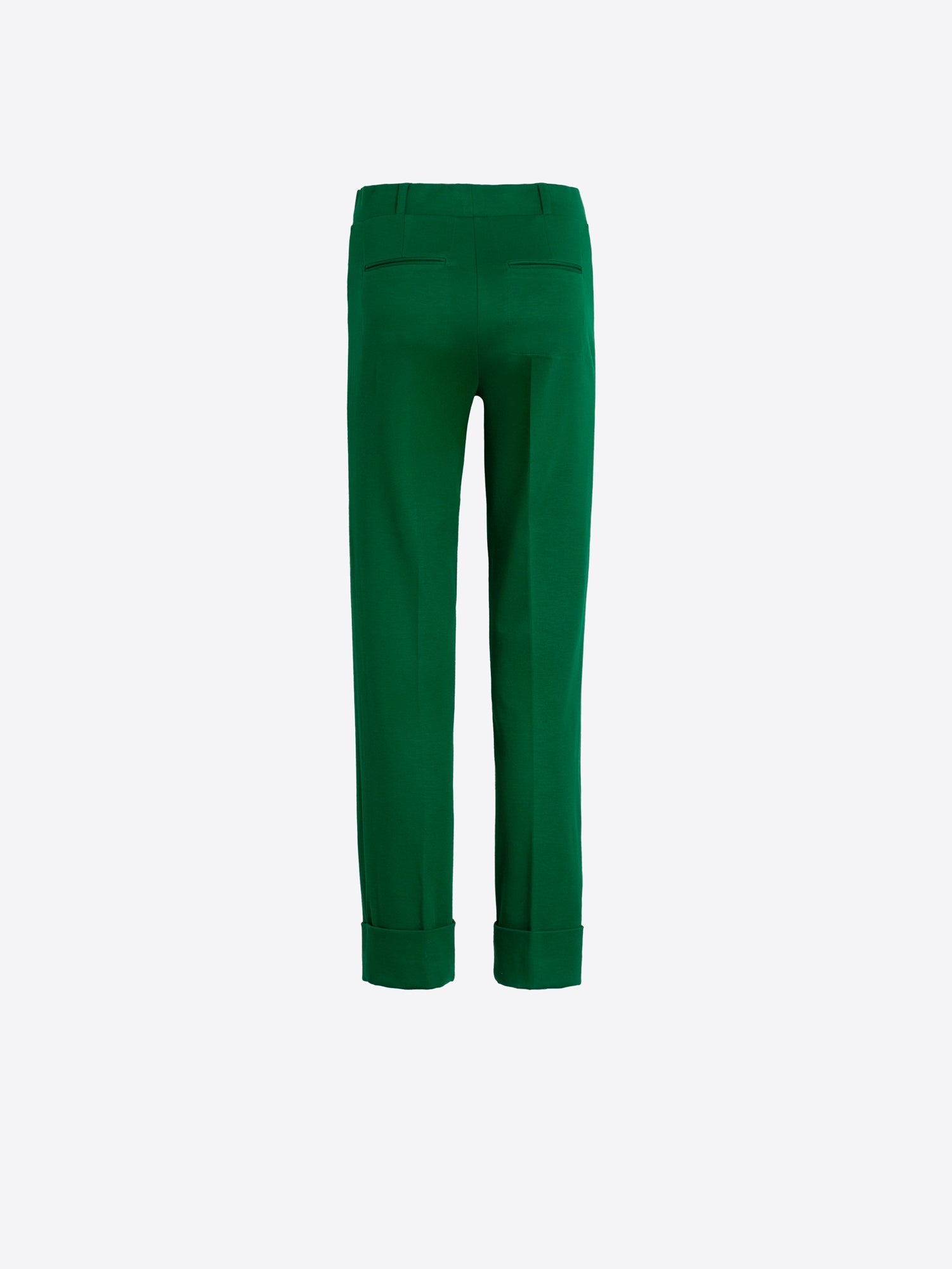 PANTALÓN VERDE BAJO VUELTA