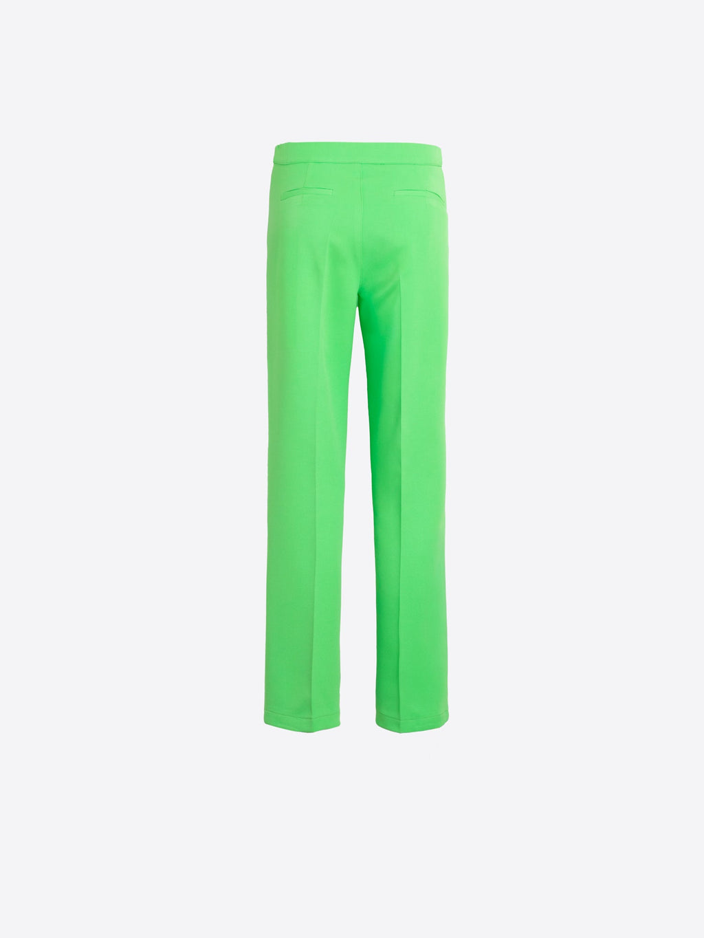 PANTALÓN RECTO VERDE FLUOR