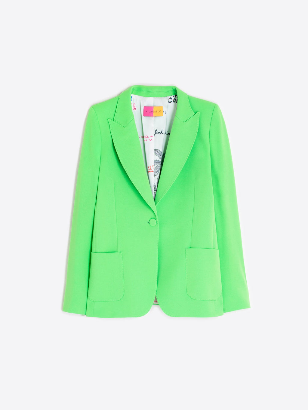 Iris - Chaqueta Verde Flúor