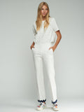 PANTALÓN BLANCO BAJO ONDULINA