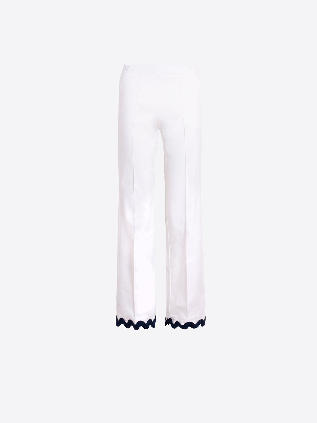 PANTALÓN BLANCO BAJO ONDULINA