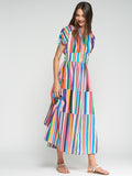 Laura - Vestido Rayas Multicolor