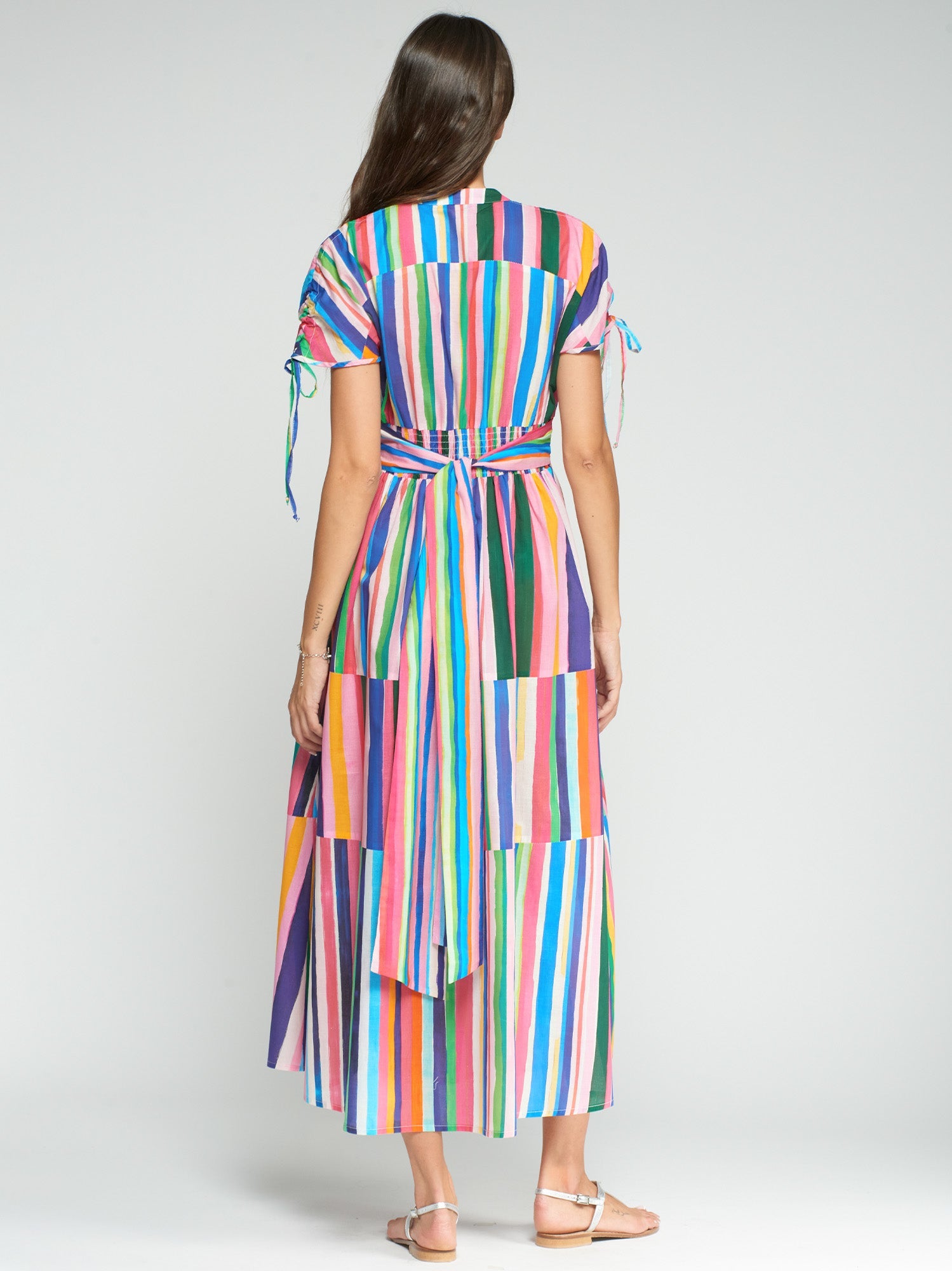 Laura - Vestido Rayas Multicolor