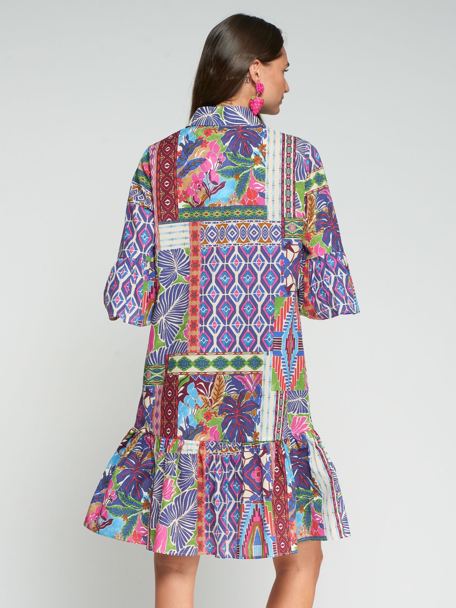 Elisabeth - Printed Short Dress