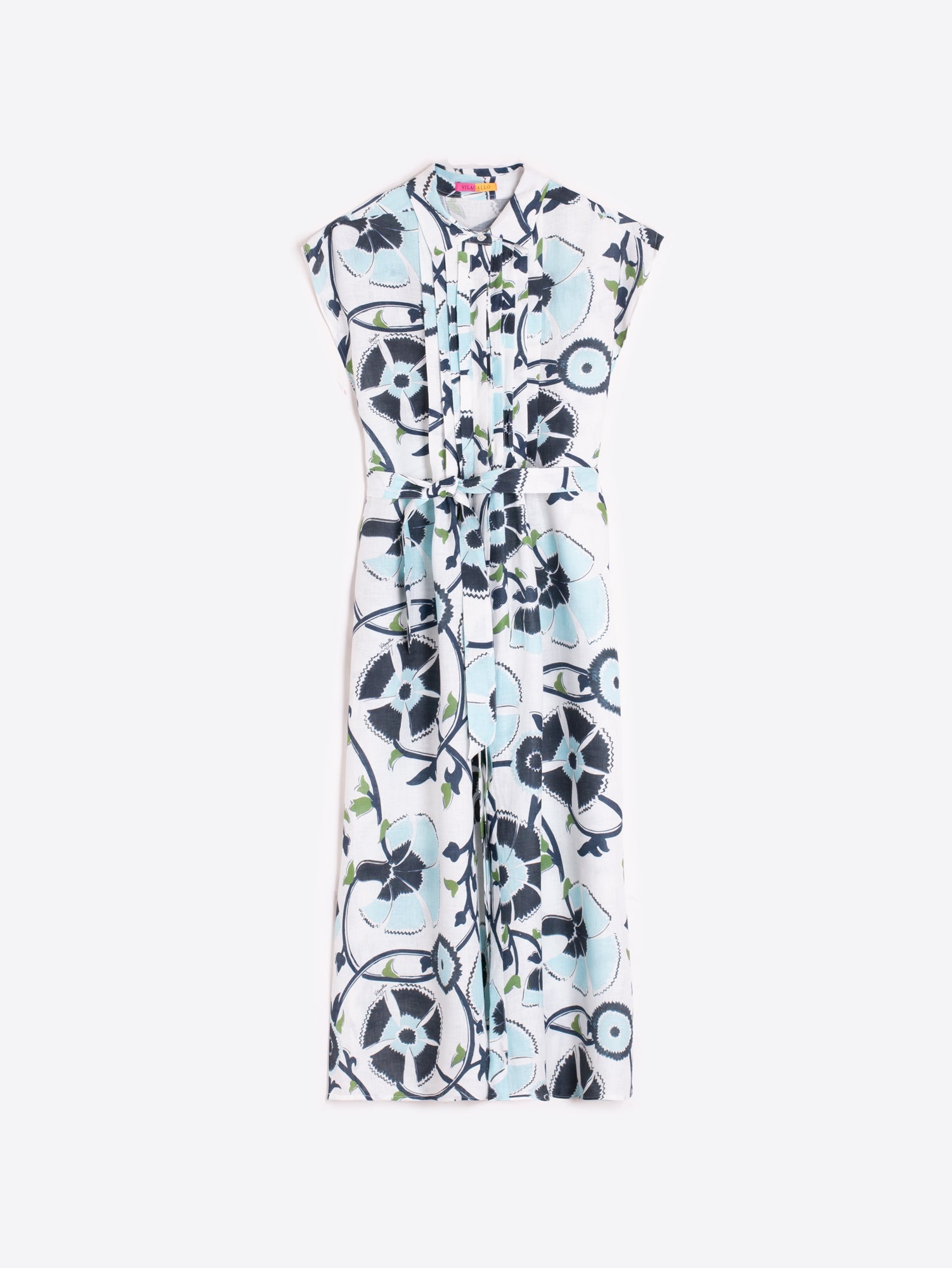 VESTIDO JARETAS ESTAMPADO FLORAL