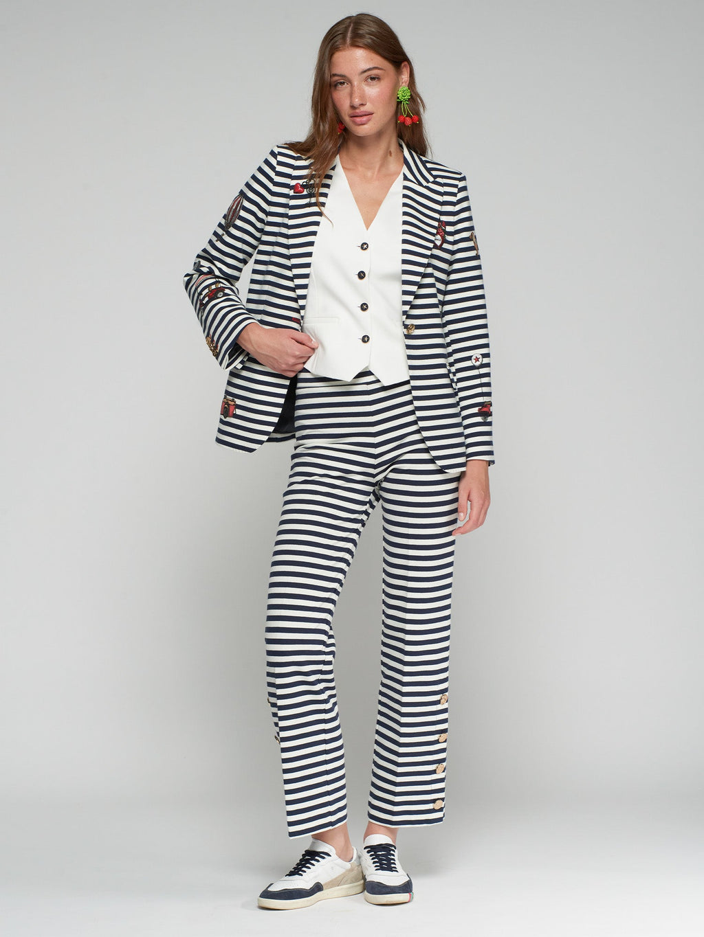 Lucia - Pantalón Marinero de Rayas