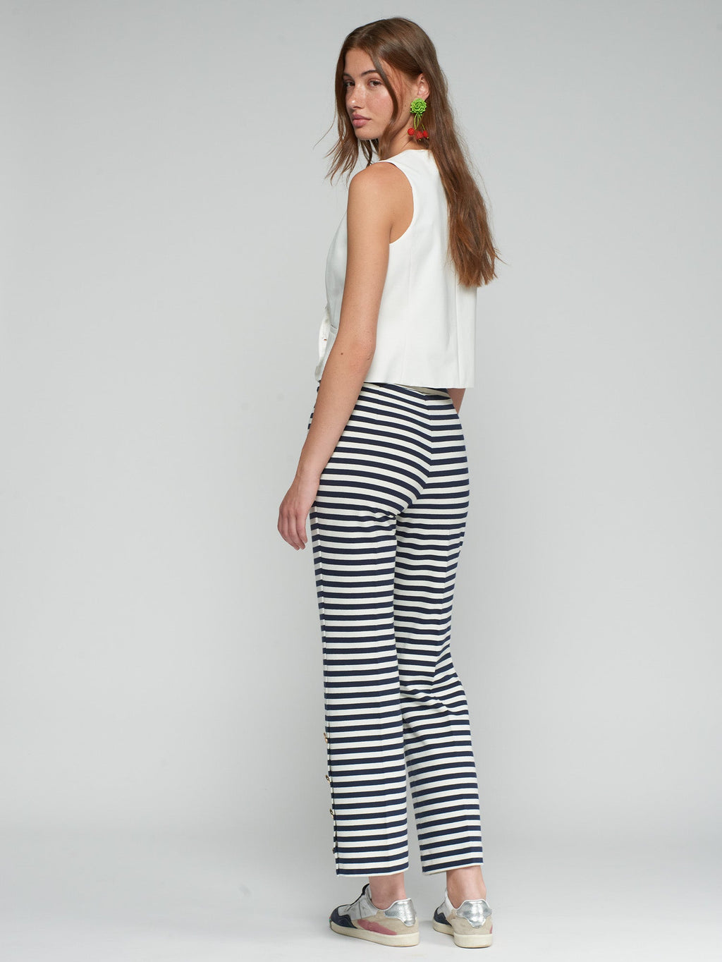 Lucia - Pantalón Marinero de Rayas