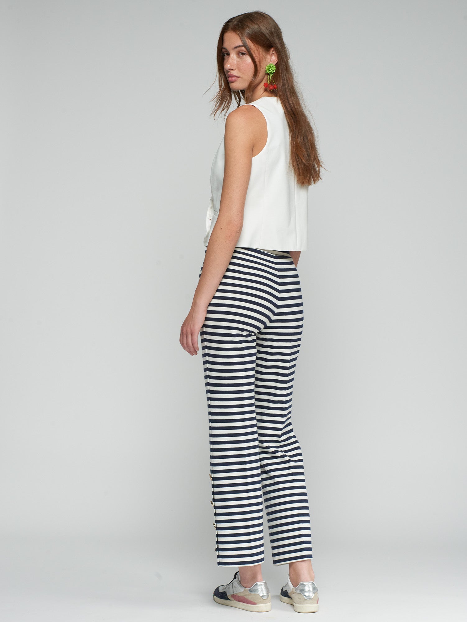 Lucia - Pantalón Marinero de Rayas