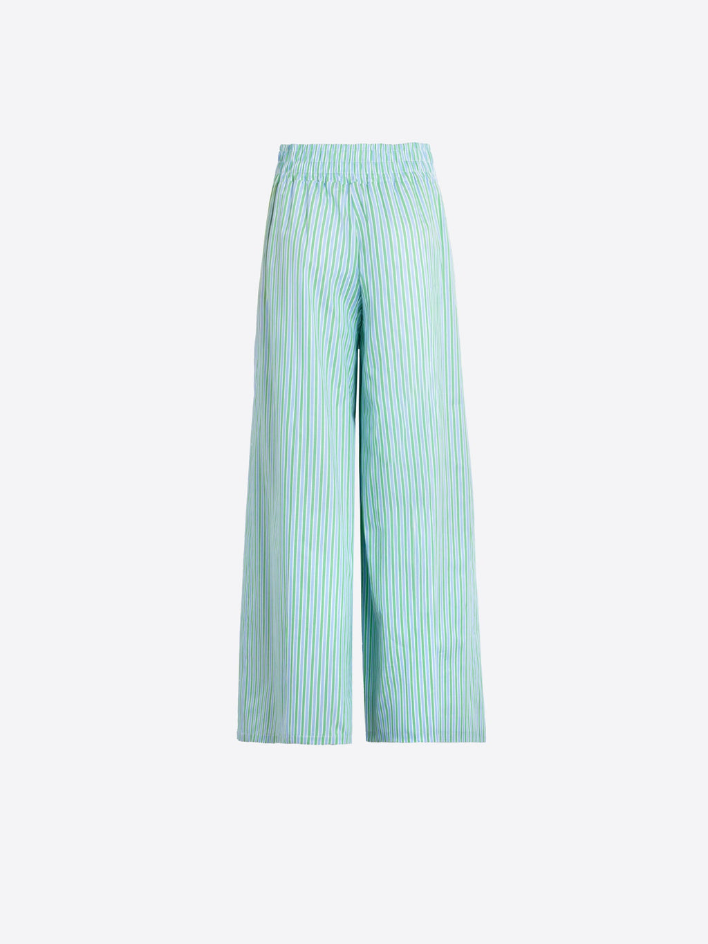 PANTALÓN PINZAS RAYAS VERDES Y AZULES