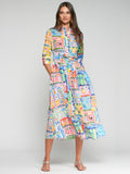 Inma - Vestido Estampado Capri
