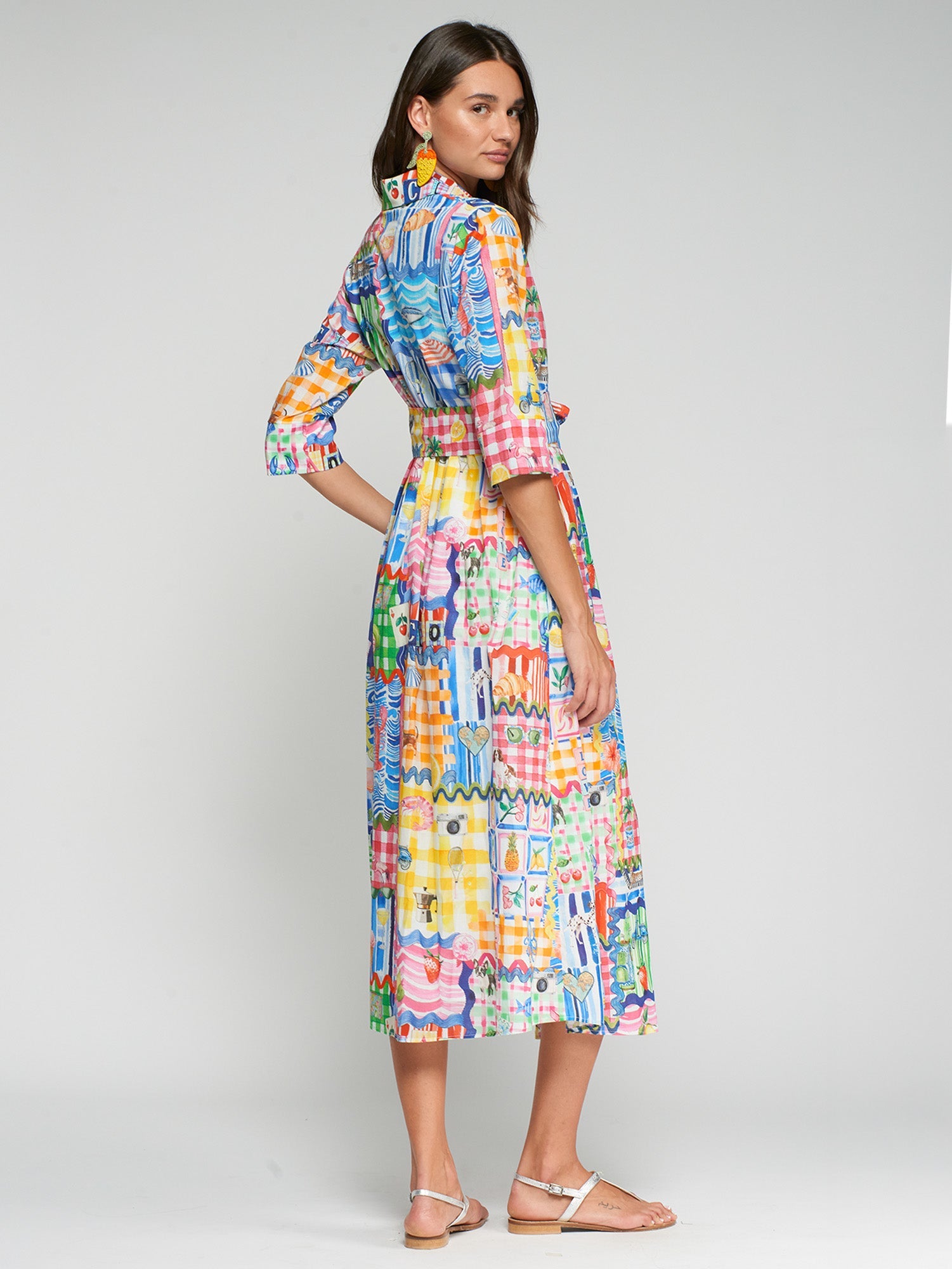 Inma - Vestido Estampado Capri
