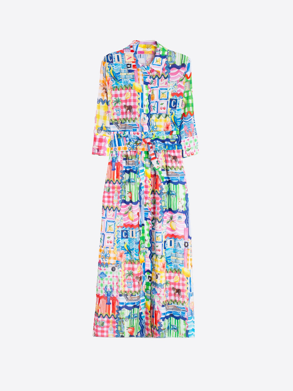 Inma - Vestido Estampado Capri