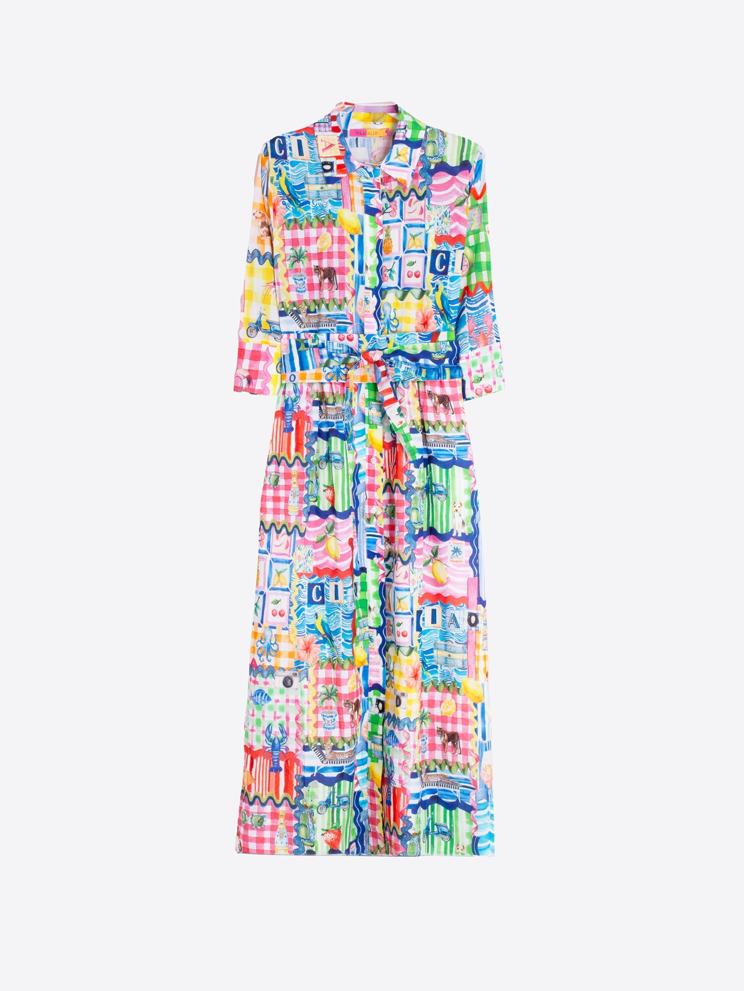 Inma - Vestido Estampado Capri
