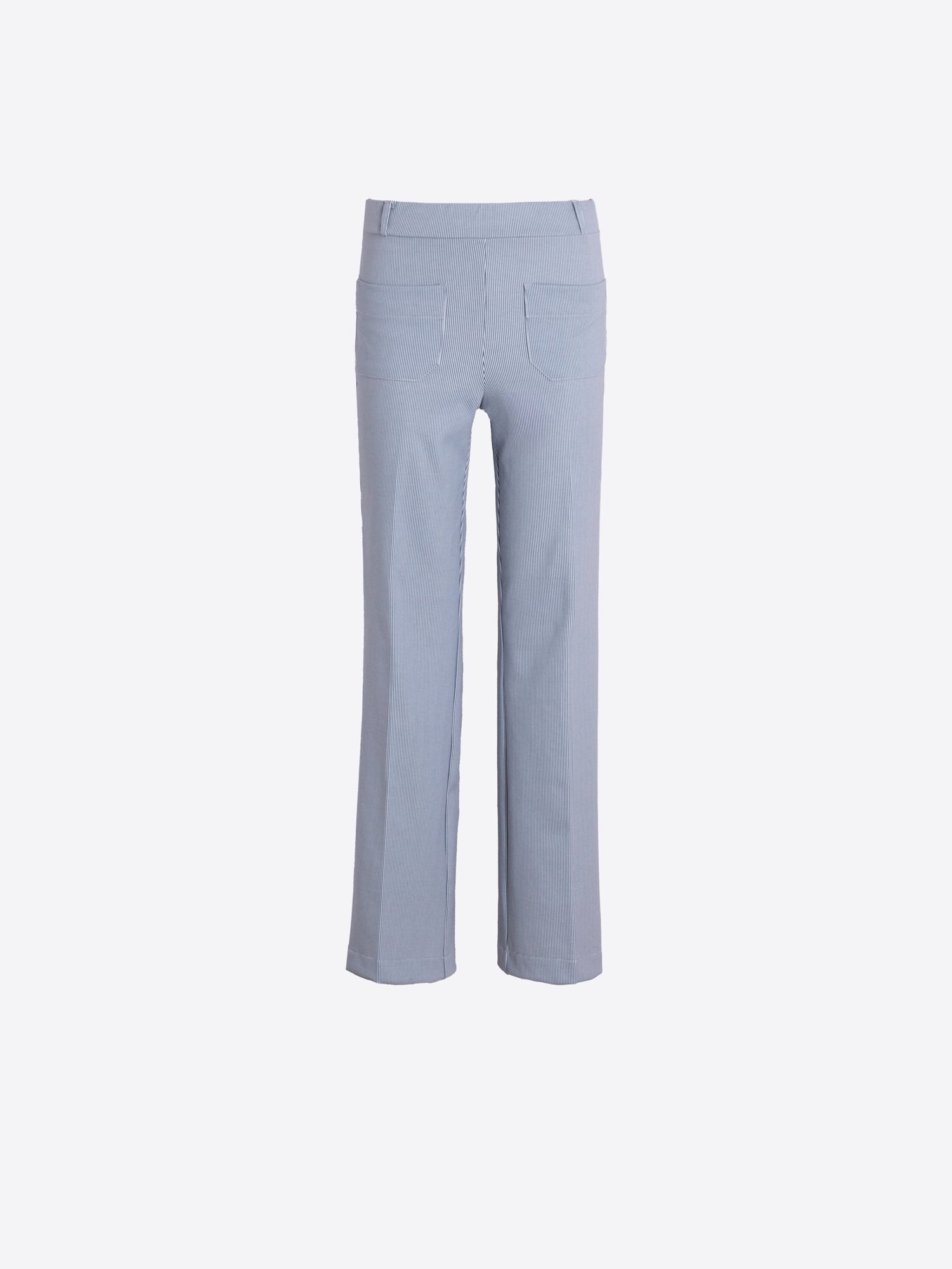 PANTALÓN AZUL RAYAS FINAS