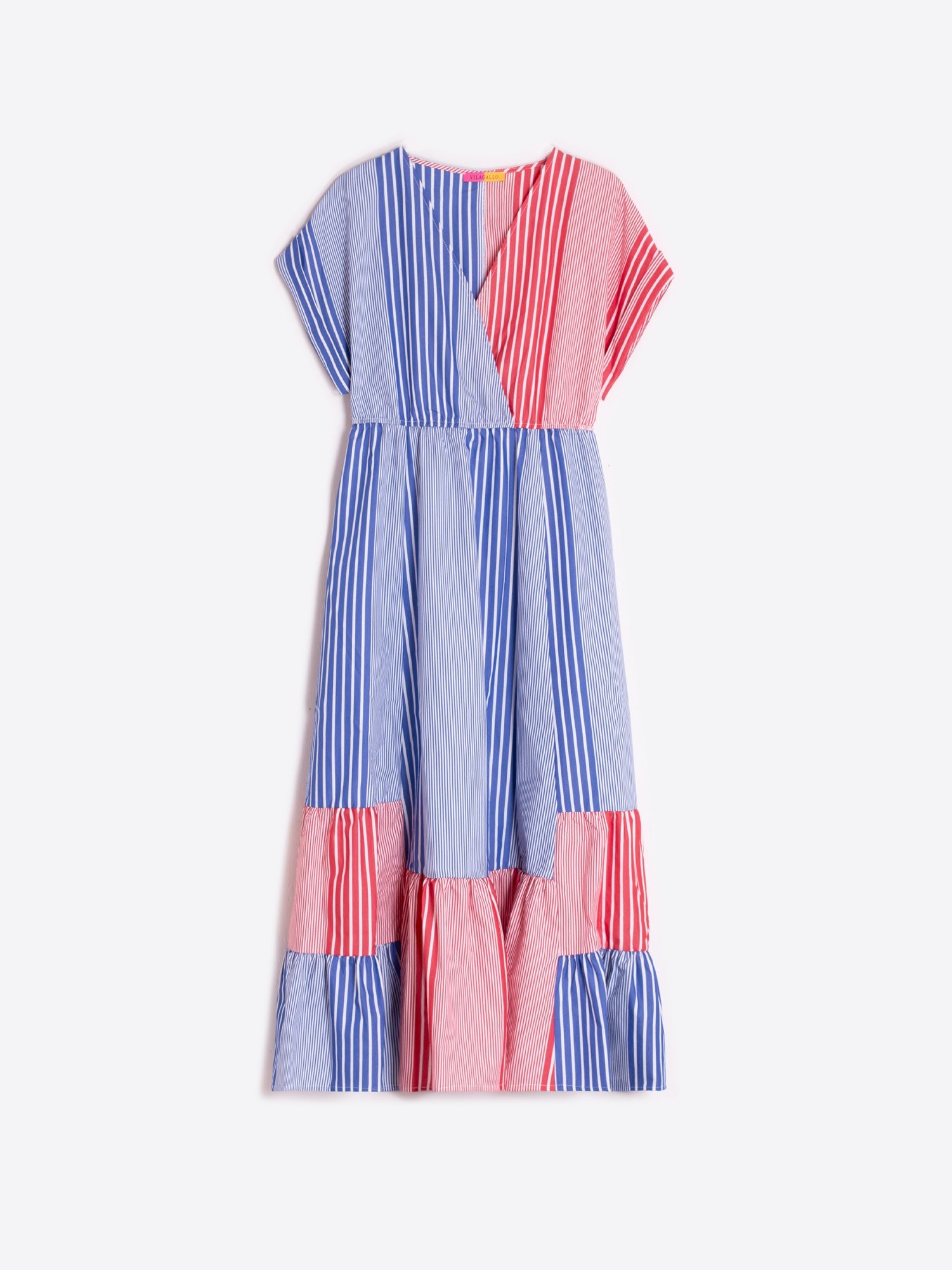 Noa - Vestido a Rayas Bicolor
