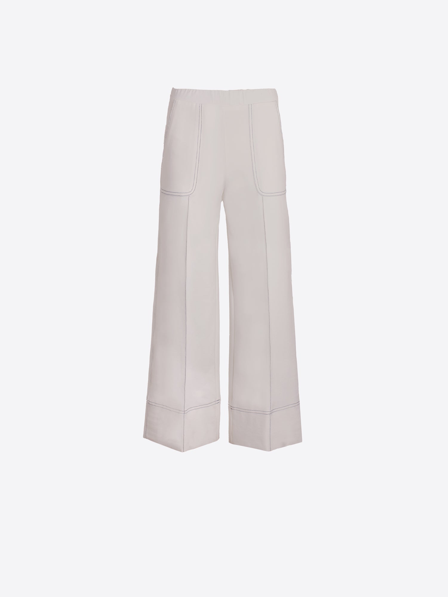 Andrea - Pantalón Crudo Ancho