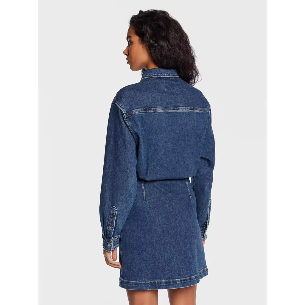 Vestido Corto Vaquero