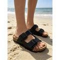 Sandalias con dos hebillas