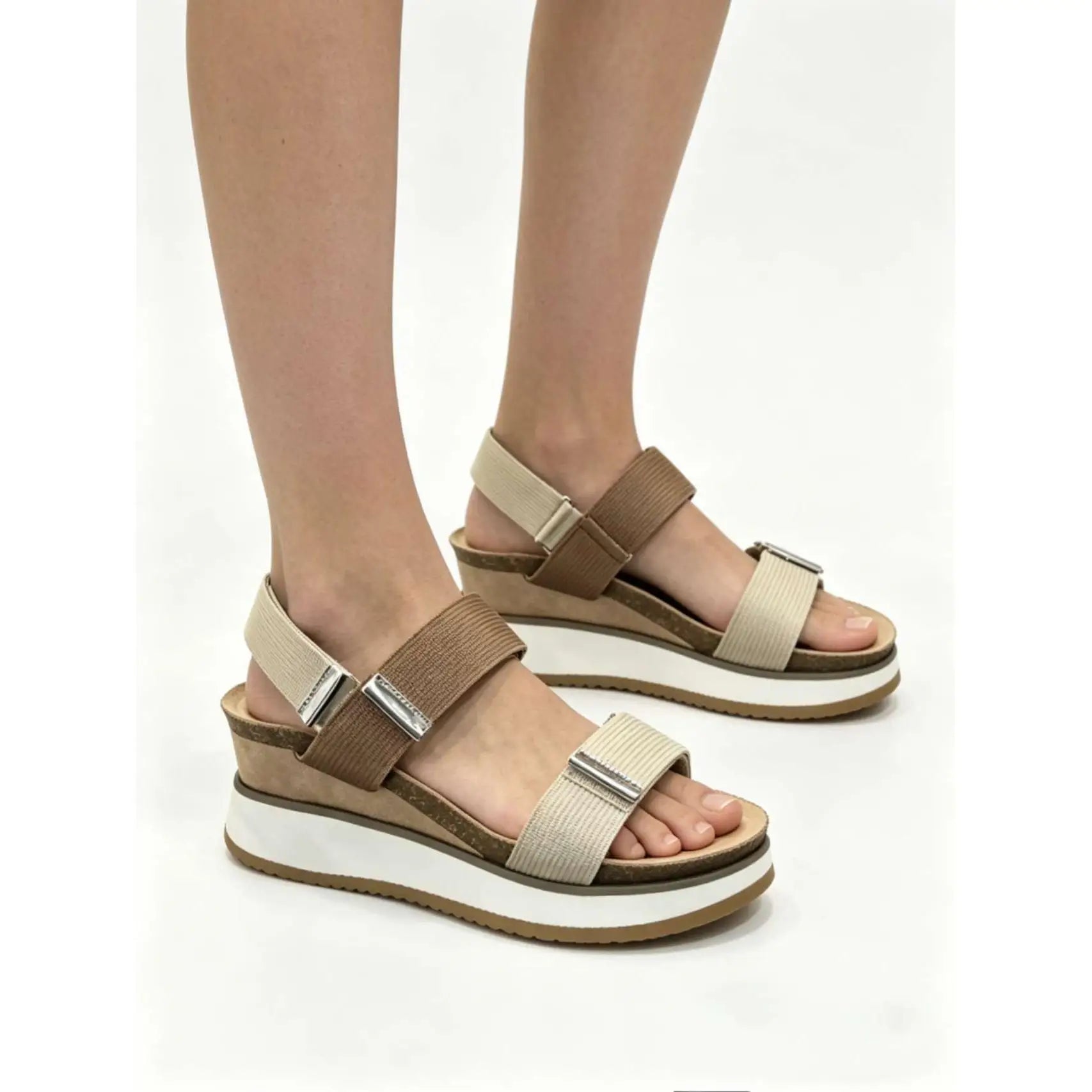 Sandalias de Cuña con Plataforma