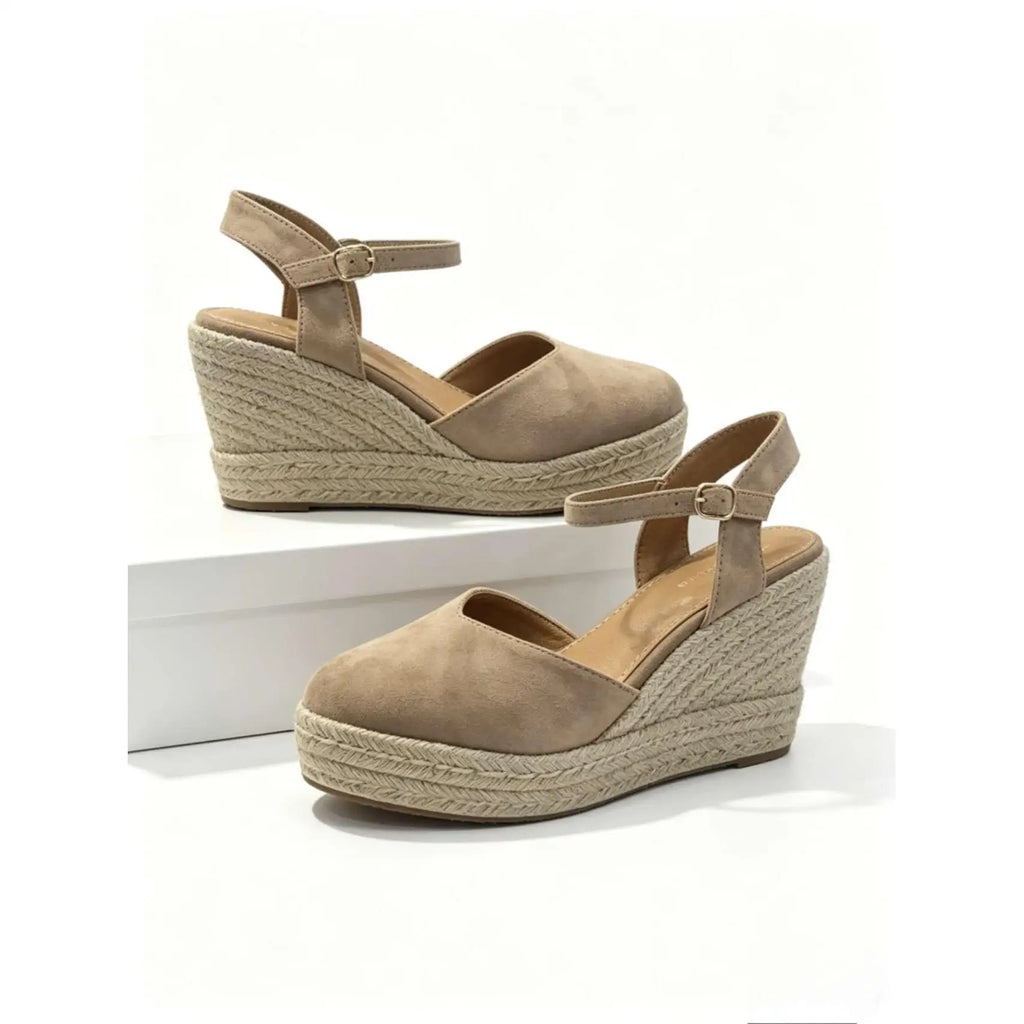 Espadrilles con cierre ajustable
