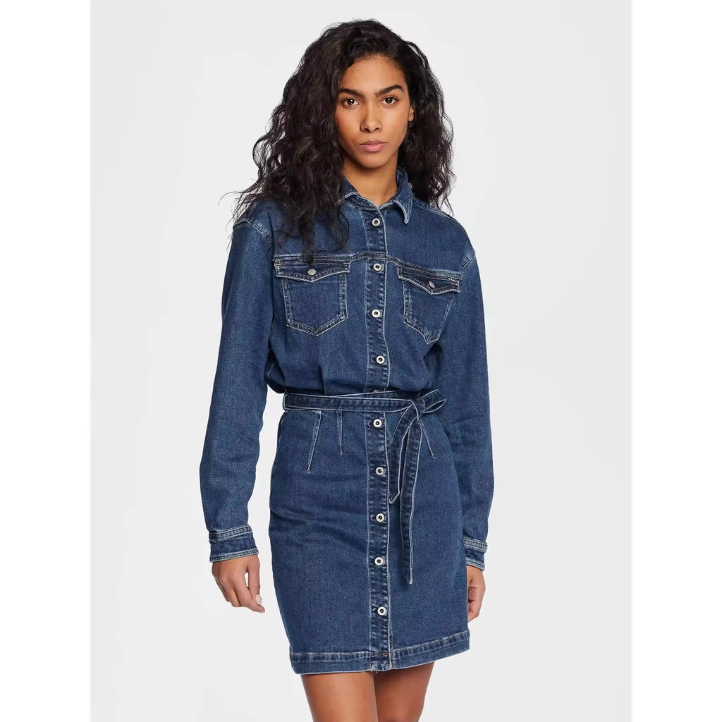 Vestido Corto Vaquero