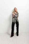 Blusa con caída etérea y frescura veraniega